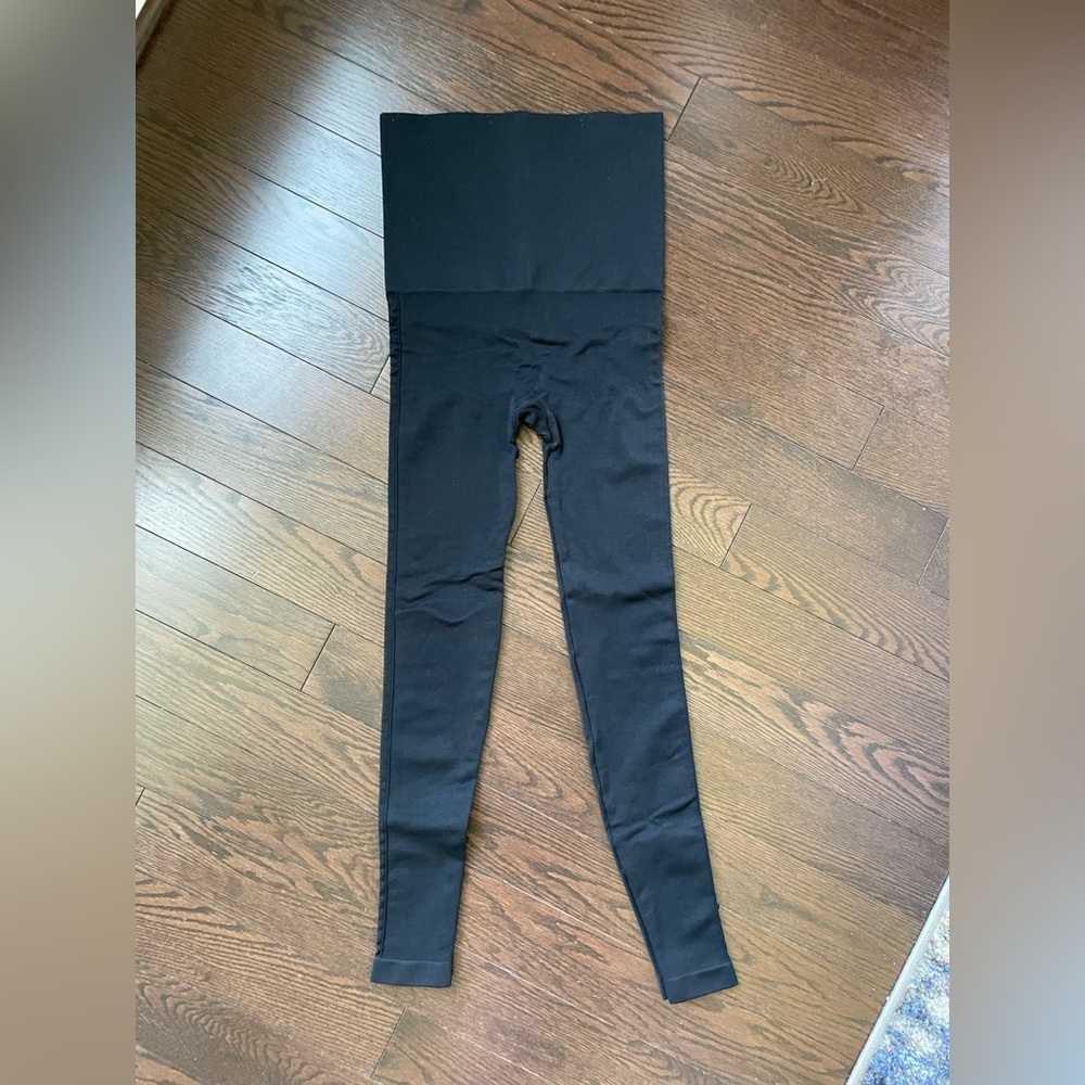 Belly Bandit Mother Tucker Postpartum Compression Leggings Black Size X-Small